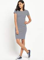 Thumbnail for your product : Tommy Hilfiger Stripe Short Sleeve Jersey Midi Dress