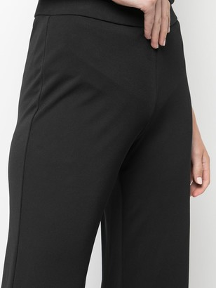 Natori High-Waisted Flared Trousers