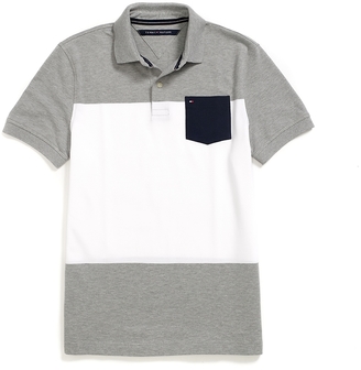 Tommy Hilfiger Custom Fit Colorblocked Polo