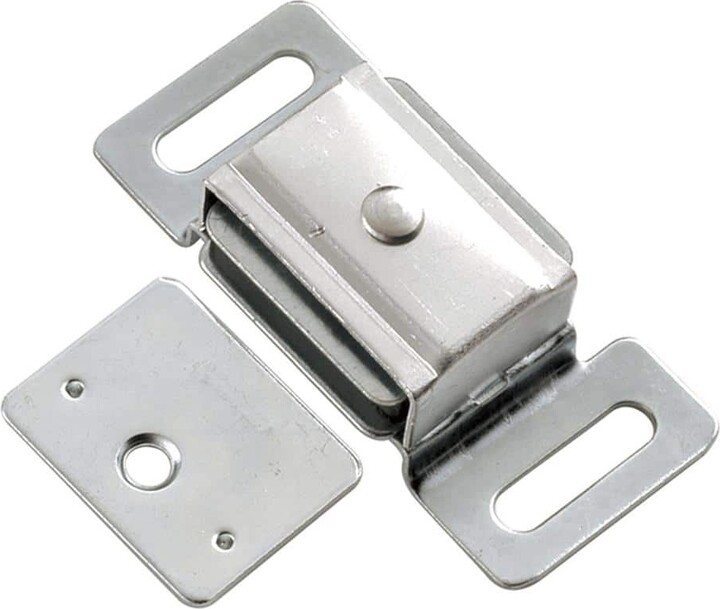 Hickory Hardware Catches 2 in. (51 mm) Cadmium Magnetic Catch (25-Pack)