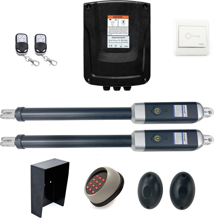 ALEKO GG1700 Accessories Kit Gate Opener for Dual Swing Gates up to 2200 lb