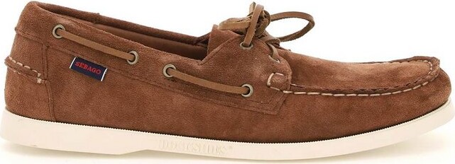 Sebago Lace-Up Round Toe Boat Shoes