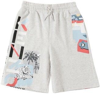 Kenzo Logo Printed Shorts | Shop the world's largest collection of 
