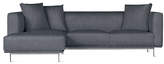 Thumbnail for your product : Design Within Reach Bilsby Sectional with Chaise in Leather, Left"