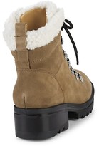 Thumbnail for your product : Marc Fisher Brylee Suede Shearling Hikers