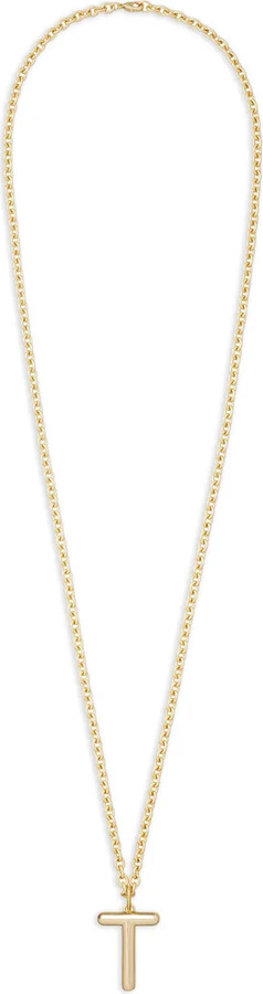 Roxanne Assoulin Big Puffy Initial necklace