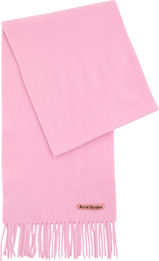 Acne Studios Canada Fringed Wool Scarf