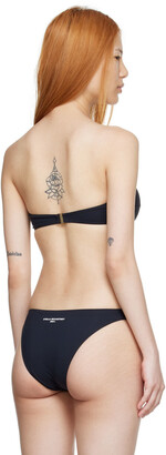 Stella McCartney Black Nylon Bikini Top