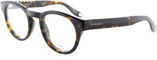 Givenchy Round Plastic Eyeglasses