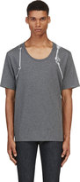 Thumbnail for your product : Alexander McQueen Grey Bones Harness T-Shirt
