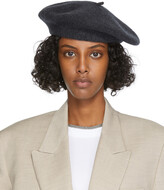 Thumbnail for your product : Brunello Cucinelli Grey Wool Beret