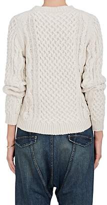 Nili Lotan Women's Minna Cable-Knit Cashmere Sweater - Ivorybone