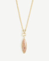 Thumbnail for your product : Ann Taylor Pink Stone Pendant Layering Necklace