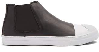 Neil Barrett High-top leather trainers