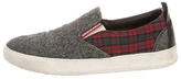 Thumbnail for your product : DSQUARED2 Woven Slip-On Sneakers