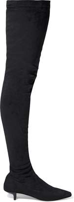 Stella McCartney Faux Suede Thigh Boots