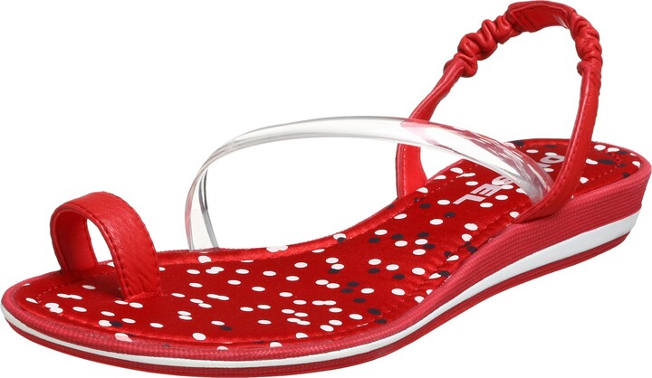 Diesel Women's Red Sandals | ShopStyle