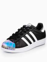 Thumbnail for your product : adidas Metal Toe Cap Superstar - Black/White