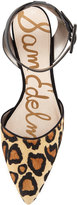 Thumbnail for your product : Sam Edelman Okala Leopard-Print Ankle-Wrap Pump