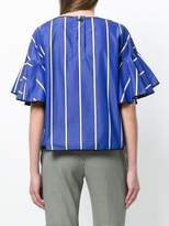 Thumbnail for your product : Odeeh flared sleeve top