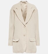 Thumbnail for your product : Acne Studios Linen and cotton blazer