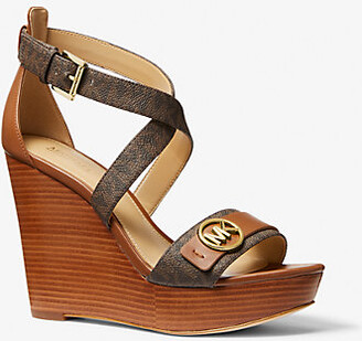 【Michael Kors】☆サンダル☆Carmen Faux Leather Wedge Sandal Carmen Wedge Sandal | Michael Kors [US]