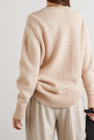 Thumbnail for your product : Caes + Net Sustain Wool And Alpaca-blend Sweater - Beige