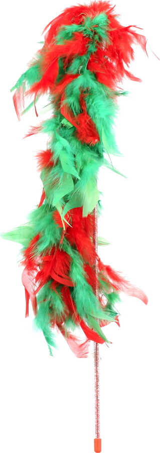 Pet Park Blvd Elaborate Teaser, Cat Toy, Flexible, Green/Red