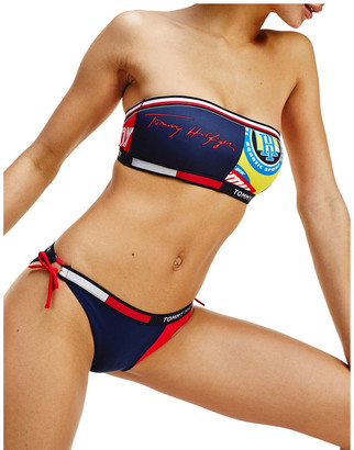 tommy hilfiger navy bikini bottoms