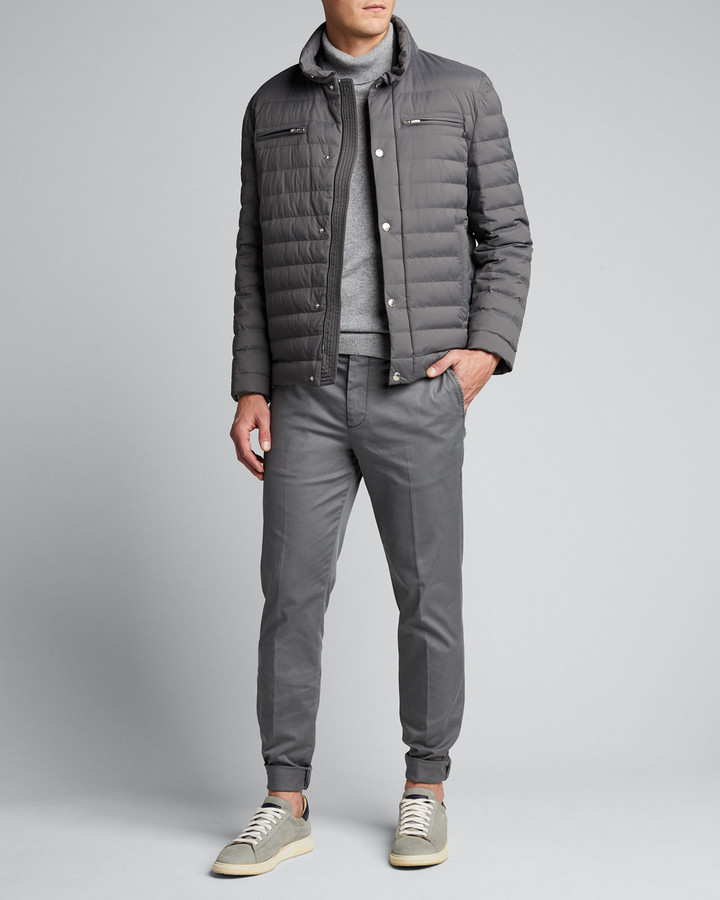 Brunello Cucinelli Men's Lightweight WaterResistant Down Jacket ShopStyle