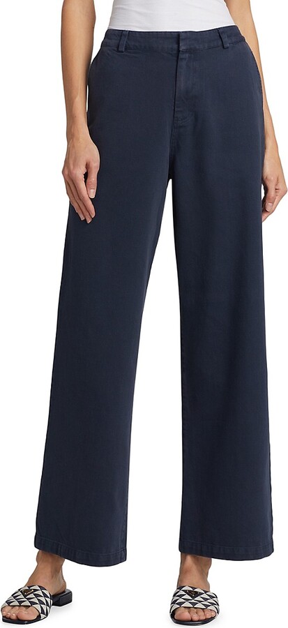 Lee Flared Crop Denim Pants