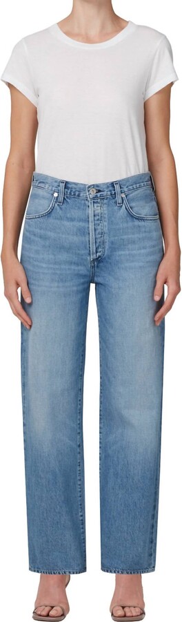 Citizens of Humanity Annina High Rise Trouser Jeans In Light Catcher