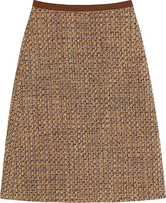 Tweed Skirts Brown Plaid Skirt Nordstrom Rack Plaid Maxi Skirt