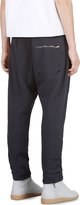 Thumbnail for your product : Damir Doma Slate Blue Textured Harem Persis Lounge Pants