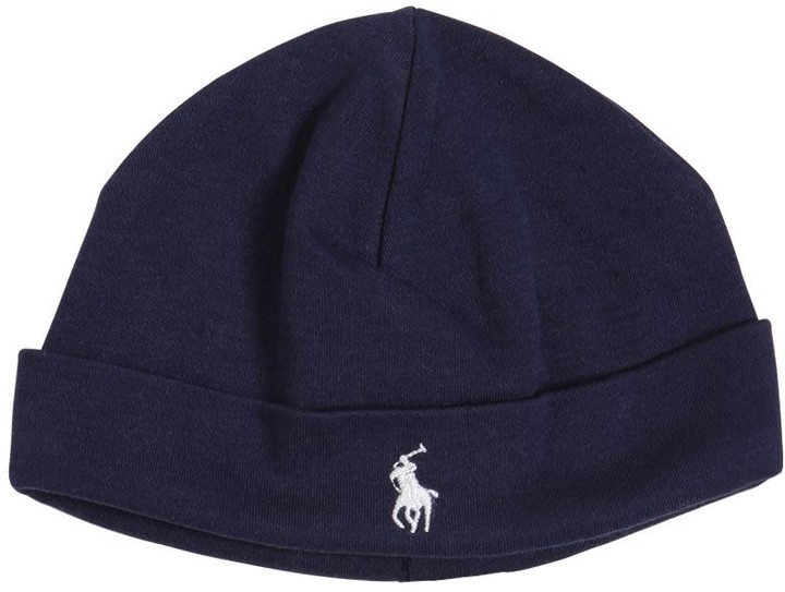 ralph lauren baby beanie