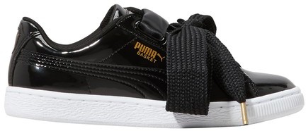 puma basket heart leather sneakers