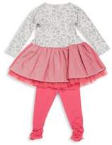 Thumbnail for your product : Petit Lem Baby's Dress, Leggings & Headband Set