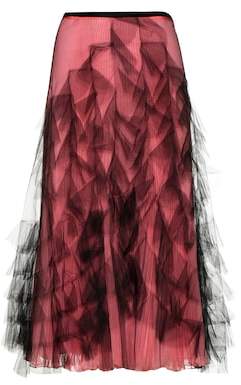 Valentino Tulle and silk skirt
