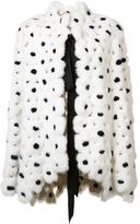 Carolina Herrera round motif coat