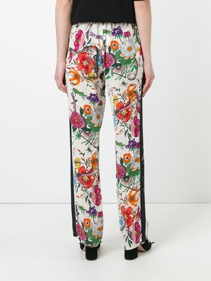 Gucci Flora Snake print trousers