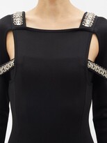 Thumbnail for your product : Givenchy Chain-embellished Jersey Maxi Dress