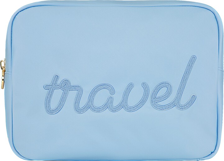 Stoney Clover Lane Large Travel Embroidered Pouch