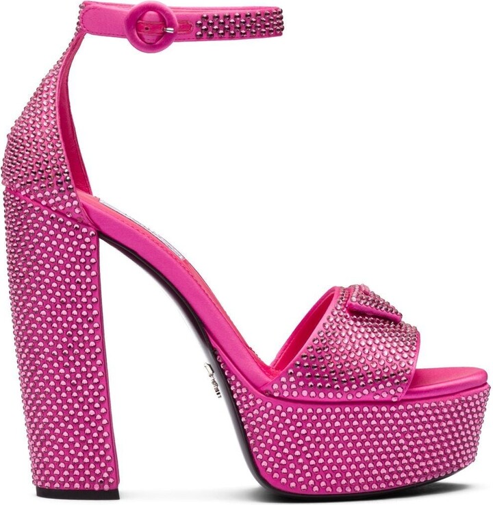 Prada Heels Pink | Shop The Largest Collection | ShopStyle
