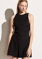 Thumbnail for your product : Vince Sleeveless Linen Romper