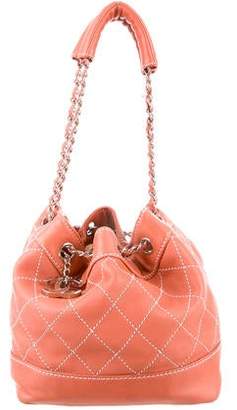 Chanel Surpique Bucket Bag