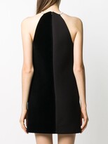 Thumbnail for your product : David Koma Halterneck Two-Tone Dress
