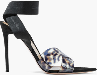 gianvito rossi leopard mules