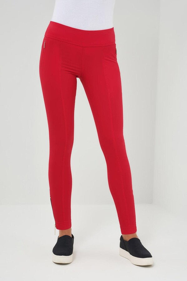 Anatomie Winter Allie Leggings In Atomic Red