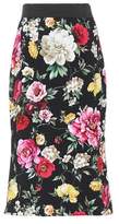 Dolce & Gabbana Floral-printed midi skirt