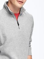Thumbnail for your product : Old Navy French-Rib Mock-Neck 1/4-Zip Pullover for Men